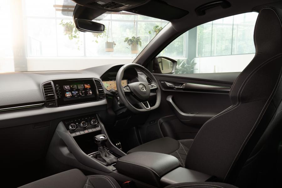 Интерьер Skoda Karoq 4x4 Sportline 2020 года  (AU) (фото 22 из 40)